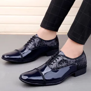 Stylish Party Wear Premium Quality Lace-Up Formal Shoes For All Season-Unique and Classy