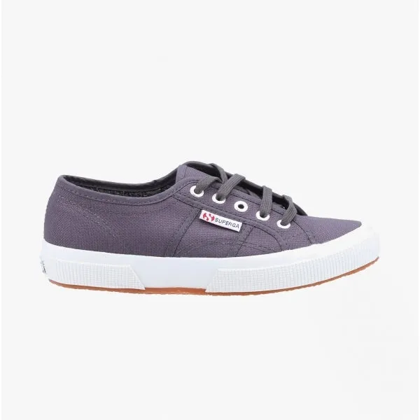 Superga 2750 COTU CLASSIC Mens Canvas Trainers Dark Grey Iron
