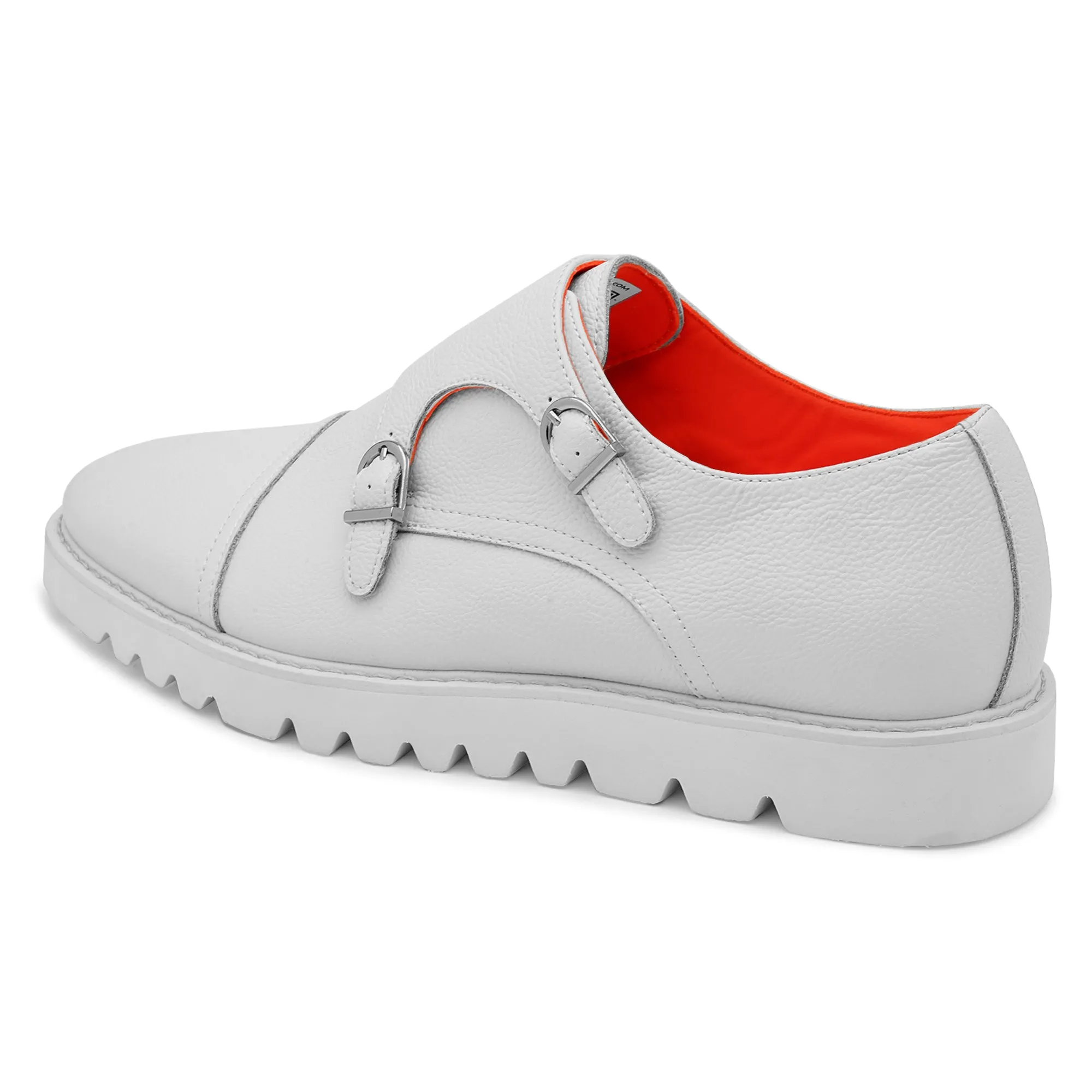 The Freshman L TAYNO Leather Monk Strap Oxford Sneaker
