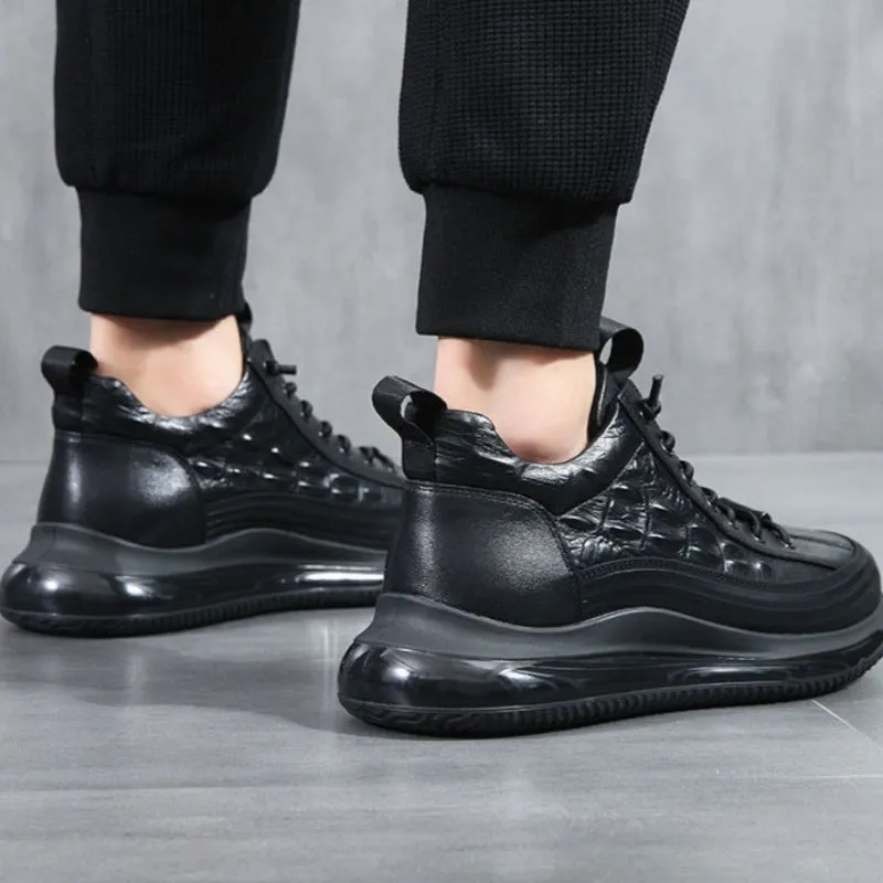 Thomas – Croco Stijlvolle Sneakers | Voor Mannen