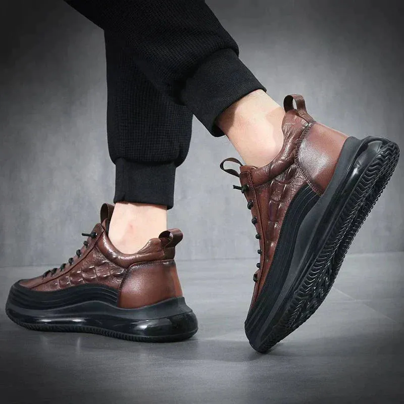 Thomas – Croco Stijlvolle Sneakers | Voor Mannen