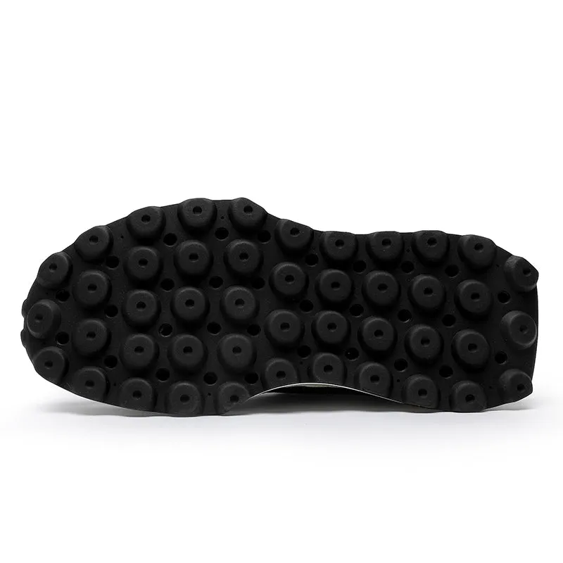 TNV Casual leather Shoes Thick Bottom Sneakers Laces Up for School Summer Breathable High Quality DS2337