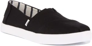 Toms Alpargata In Black For Women