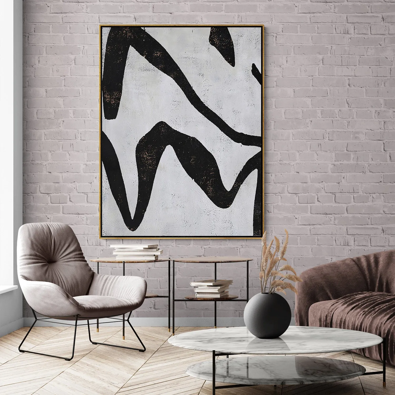 Vertical Minimal Painting H228V