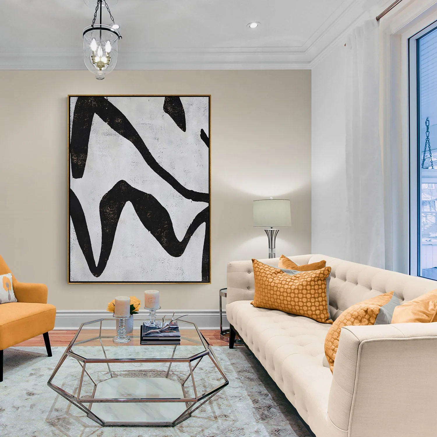 Vertical Minimal Painting H228V
