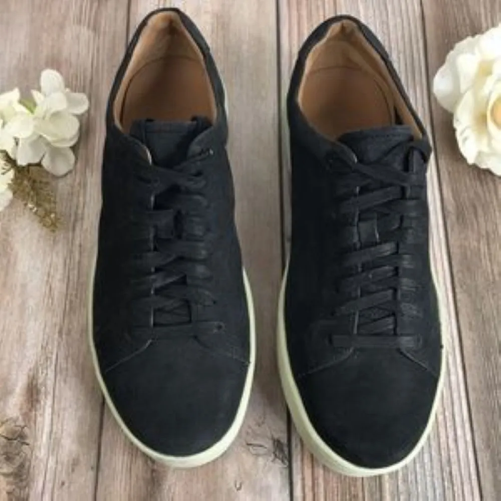 Vince Black Leather Sneaker 9M