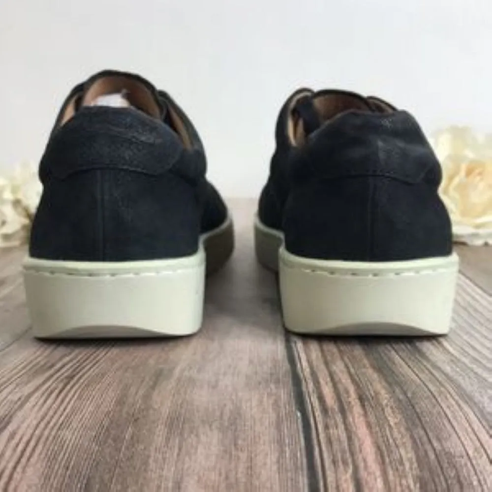Vince Black Leather Sneaker 9M