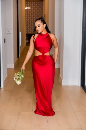 Wine Maxi Dress