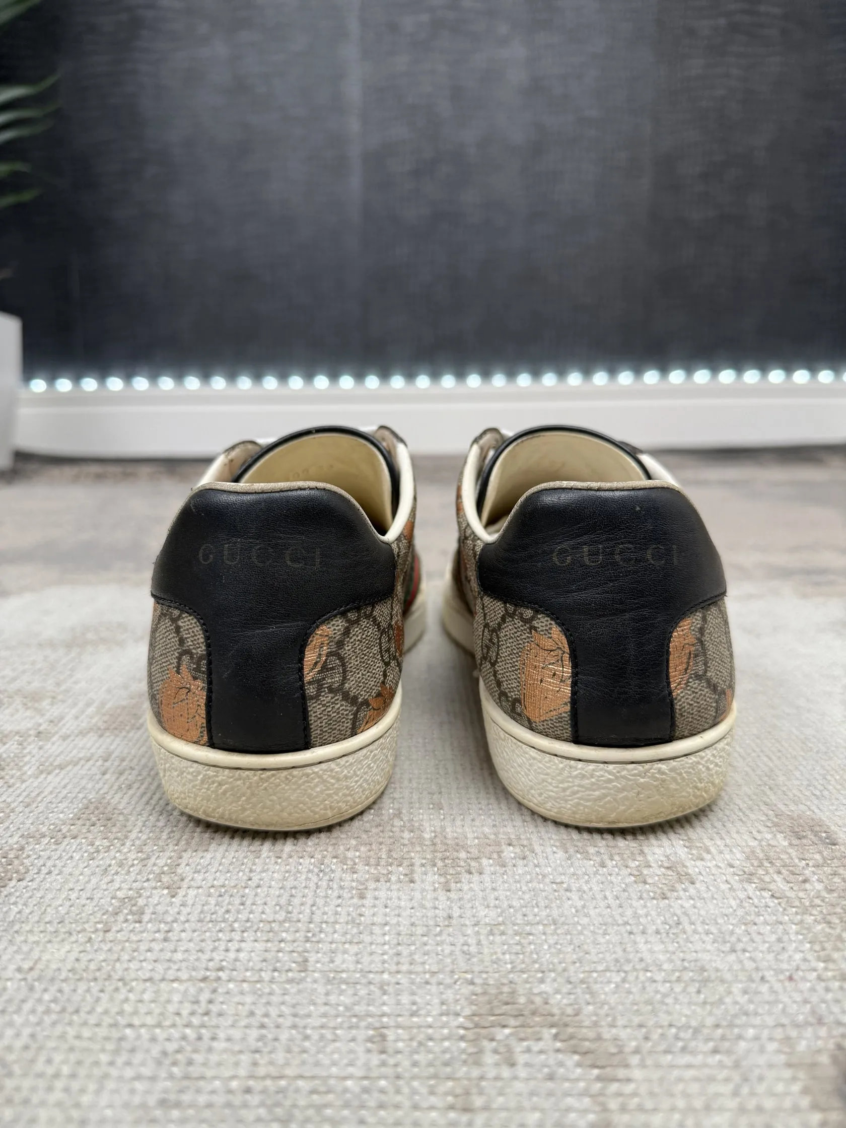 WOMENS - Gucci Ace Trainers - Brown