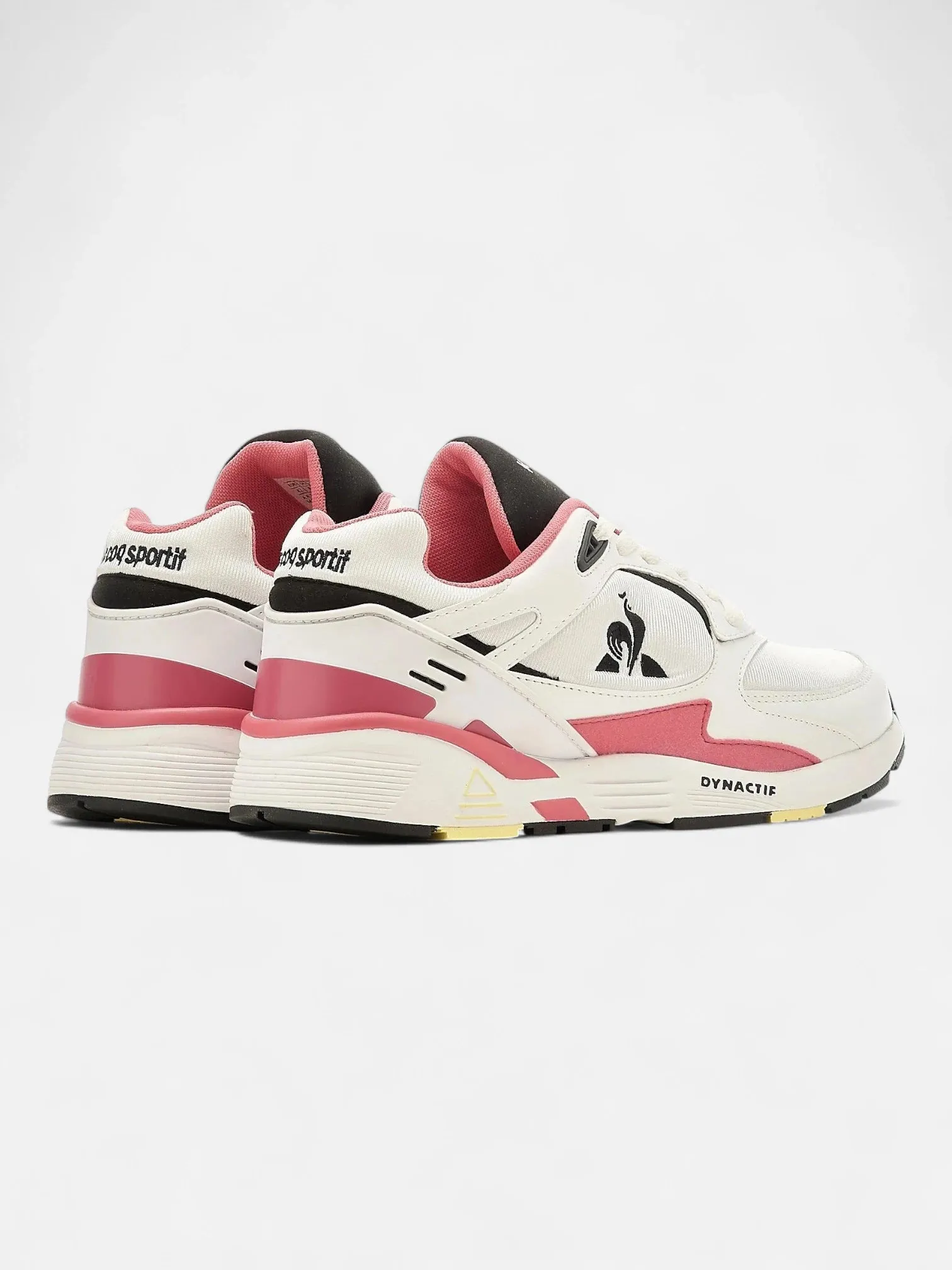 Zapatillas Le Coq Sportif Lcs R1100 Nineties Blanco Rosa