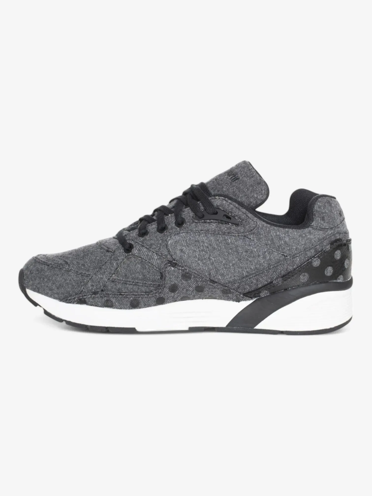 Zapatillas Le Coq Sportif R850 W Denim Dots Negro Gris