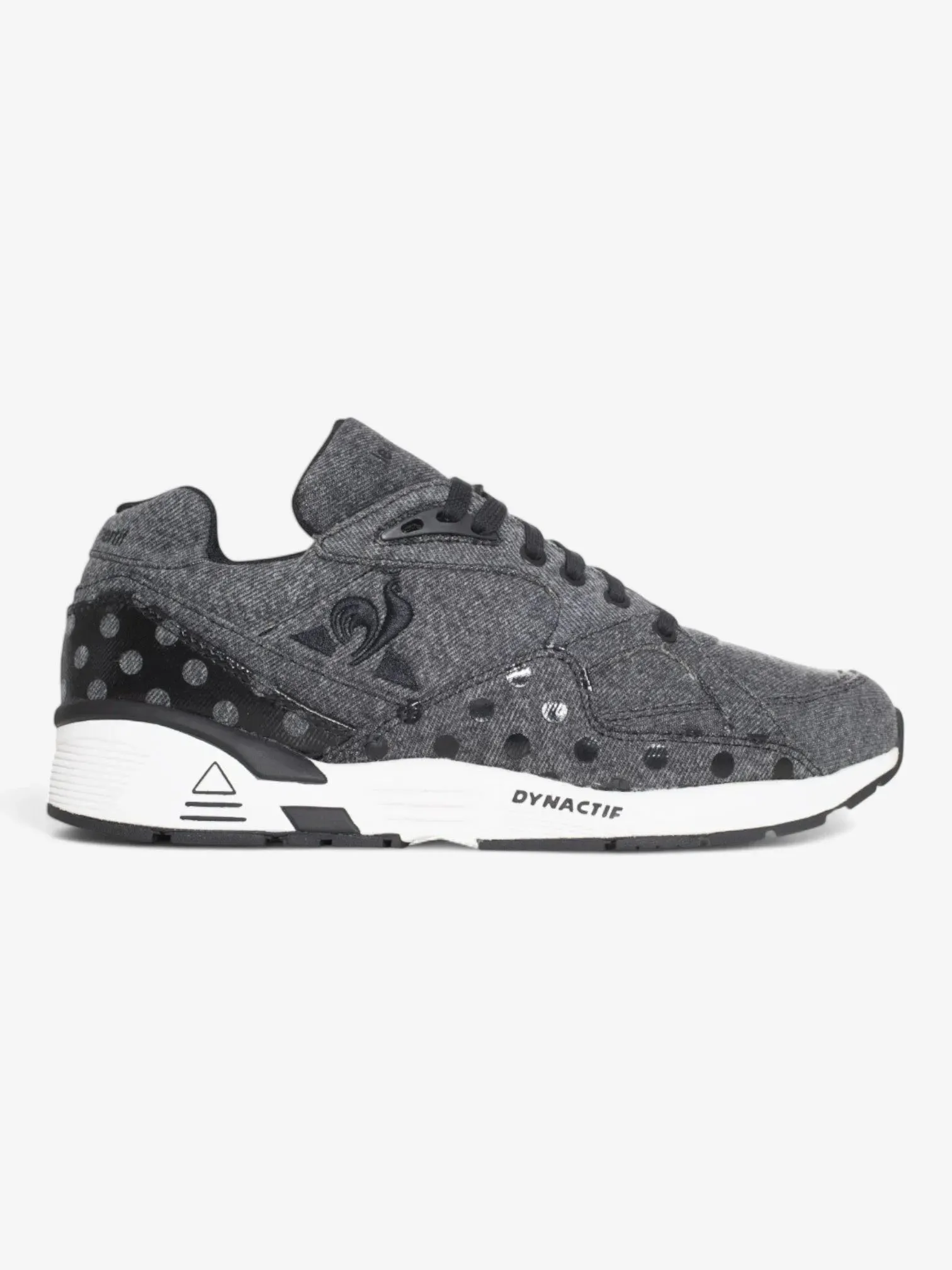 Zapatillas Le Coq Sportif R850 W Denim Dots Negro Gris