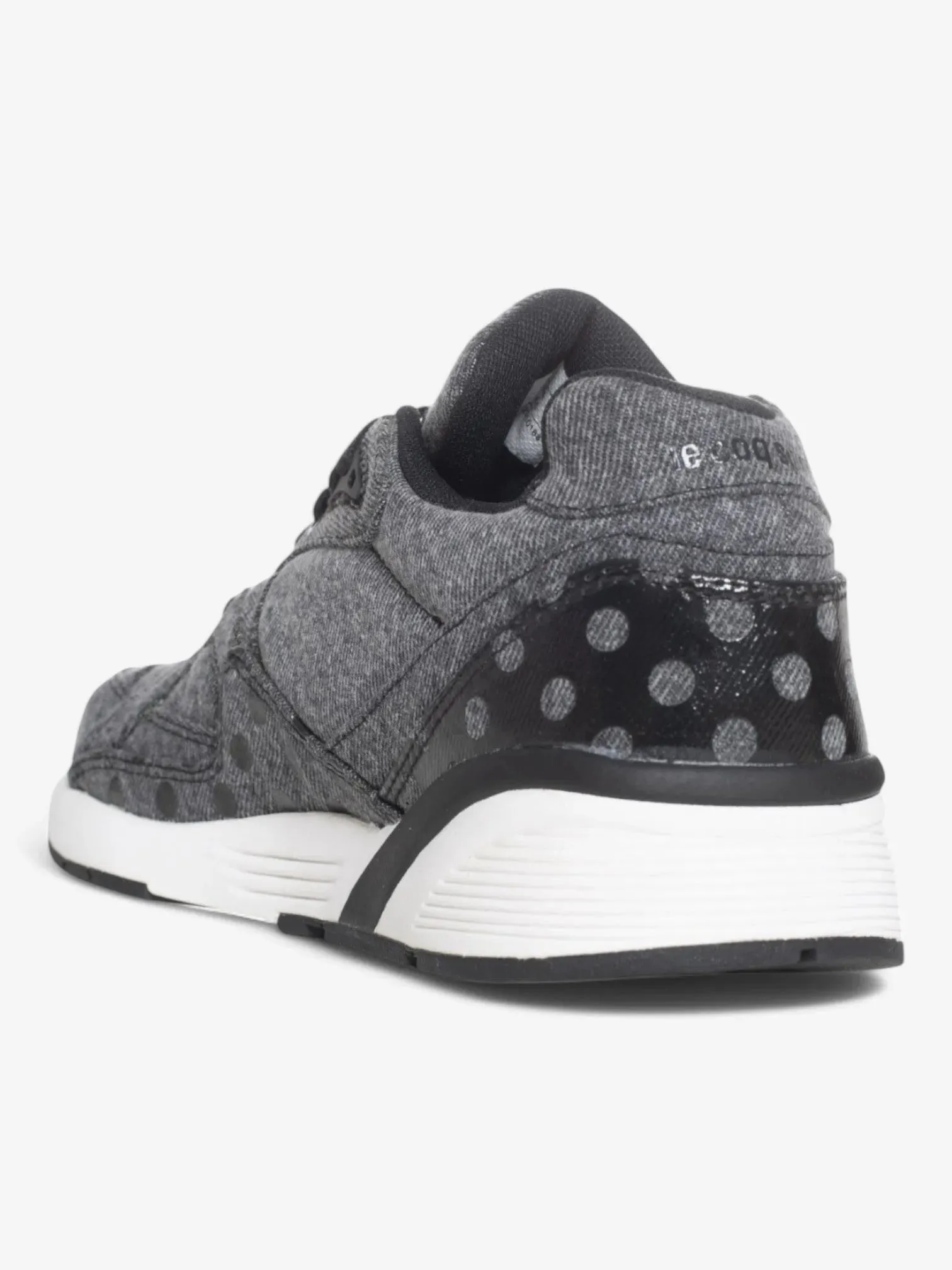 Zapatillas Le Coq Sportif R850 W Denim Dots Negro Gris